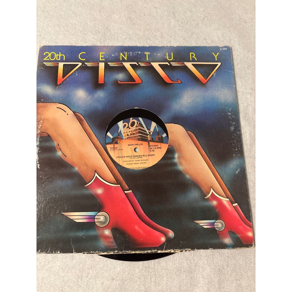 20th Century Fox Mary Welch Disco 12" Single TCD-97 Black Good 1979 Vinyl Record